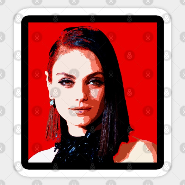 mila kunis Sticker by oryan80